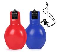 Senermter 2 Pièces Sifflet Poire A Main, Sifflet A Presser, Sifflets De Sport De Plein Air Idéal pour L'arbitre, Le Sport, L'enseignant, L'entraînement, La Survie