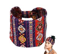 Senermter Bandeaux pour femmes, bandeaux pour cheveux,Foulards larges de style Boho | Bandeaux de mode doux, bandeau large élégant pour les activités de plein air