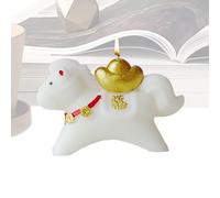 Senermter Bougie Parfumée - Figurine d'Animal de l'Année du Cheval | Bougie du Nouvel An aux Arômes Animaliers,pour Chambre, Salon, Bureau, Femmes, Filles, Petite Amie, Mère