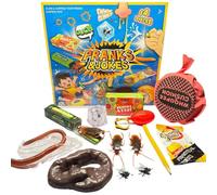 Senermter Coffret de farces et attrapes Amusants, Coffret de farces et attrapes, kit de farces du 1er Avril, kit de farces et attrapes Portable, boîte à farces et attrapes pour Les âges