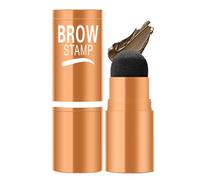 Senermter Kit de Pochoirs Charme des Sourcils - 3 Grammes Poudre Longue Tenue Effet Filaments,Modèle à Sourcils Imperméable Inclus Pinceau,Idéal Débutants Maquillage Rapide Voyage Temps Chaud