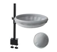 Senermter Perchoir pour Chat De Bureau,Mobilier pour Animal De Compagnie Rotatif À 360° - Lit pour Chat Amovible Convient à Voiture, Camping-Car, Table de Chevet, Appartement, Comptoir, Placard,