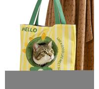 Senermter Sac à Main de Transport pour Chien - Grande Capacité Transportable en Toile - Sac à Main de Voyage pour Chiot,pour Chiens Et Chats De Petite Taille