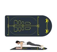 Senermter Tapis De Sport,Coussin D'Isolation Acoustique,Tapis De Genou D'Isolation Acoustique | Pour Exercices Abdominaux Au Sol Pilates Saut À La Corde Gym À Domicile Équipement Pour Genou