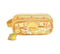 Senermter Trousse À Crayon Capybara, Coffret Cadeau De Papeterie Capybara, Boîte De Rangement Stylos Fournitures pour Notes Autocollantes Université Filles Bibliothèque Voyage