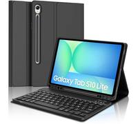 SENGBIRCH Coque Clavier pour Samsung Galaxy Tab S10 Lite 10.9 Pouces 2025 - AZERTY Français Clavier Détachable sans Fil Bluetooth, Étui pour Samsung Galaxy Tab S10 Lite AI Tablet, Noir