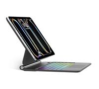 SENGBIRCH Magic Clavier pour iPad Pro 13" (M5 2025/M4 2024) - AZERTY Français Touchpad Clavier avec Pavé Tactile, Design Magnétique Flottant Magic Keyboard, Coque pour iPad Pro 13 Pouces, Noir