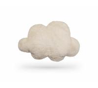 Senger Naturwelt Grand coussin douillet, nuage, blanc - Compagnon douillet, convient à partir de 3 mois - Peluche certifiée GOTS avec coussin chauffant amovible pour chauffer ou refroidir