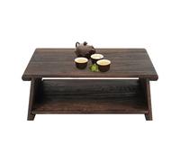 Sengfwin Table basse réglable en hauteur Table d'autel pliable Table de méditation japonaise Tatami Puja Table multifonction Table de salon Table de camping, salon, salle à manger, décoration de la