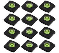 SENHAI Lot de 12 caches de griffe pour appareil photo, lampe de poche, niveau à bulle pour Canon, Nikon, Panasonic, Fujifilm, Olympus, Sigma, PENTAX DSLR SLR