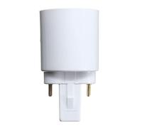 SenhE 10 pcs/lot g23 à E27 Convertisseur de Support de Prise de la Prise E27 for LED/Halogène/CFL Lampe Ampoule 110-240V Blanc