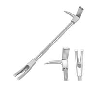 SenhE Barre de Démolition pour Travaux, Tête de Hache 3-en-1 Pointe et Fourche Pied-de-biche Multifonctionnel pour Démolition, Intervention, 24/30/36 inch