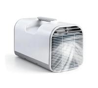 SenhE Climatiseur Portable, Ventilateur 3 Vitesses, Refroidissement 1200W et Déshumidificateur, Contrôle par App et Vocale, pour Espaces Intérieurs, Extérieurs et Véhicules