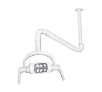 SenhE Lampe Chirurgicale Médicale Dentaire, Lampe d'examen Chirurgical à LED Orale, Lampe d'examen Médical Chirurgical Auxiliaire de Chirurgie Dentaire, à 6 LED avec Bras