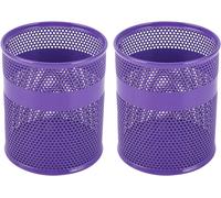 Senhoglb pot à crayons en maille, lot de 2, violet, soldes du Nouvel An, meilleures idées cadeaux
