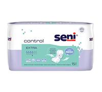 Seni 13449 Control Extra Lot de 15 serviettes hygiéniques 4 gouttes