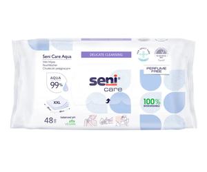 Seni Care Aqua lingettes humides 48 pièces