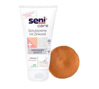 Seni Care Crème protectrice à l'oxyde de zinc - Protection de la peau et | Crème protectrice à l'oxyde de zinc pour peaux sollicitées, sans parfum et végétalienne, protège contre les substances