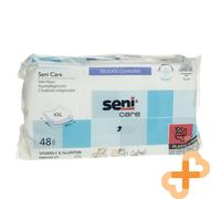 SENI CARE Lingettes Humides Jetables 48 Nettoyage Délicat Avec Vitamine E