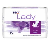 Seni Lady Plus - Protection anatomique pour femme - 15 pièces