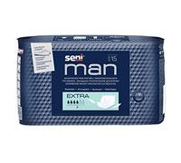 SENI MAN EXTRA - CARTON DE 12 SACHETS DE 15 PROTECTIONS