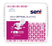 Seni Optima Quatro Large - 12 paquets de 10 protections