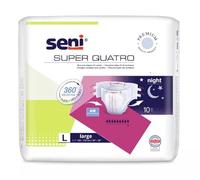 Seni Super Quatro Large - 6 paquets de 10 protections