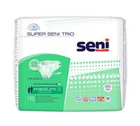Seni Super Trio Medium Nuit Plus Pack de 10 Sous-Vêtement de Protection pour Incontinence