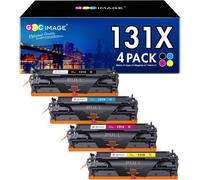 Senior-131X 210X 131A Cartouche De Toner Compatible Pour Laserjet Pro 200 Color Mfp M276Nw M276N M251Nw M251N Pour 211A 213A 212A (Noir Cyan Magenta Jaune, 4 Pack)[L1002]