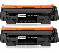 Senior-139A Noir Avec Puce Cartouche De Toner Compatible Pour 139A W1390A 139X W1390X Pour Laserjet Pro 3002Dw 3002Dn 3002 Mfp 3102Fdw 3102Fdn 3102 Imprimante (2-Pack)[L892]