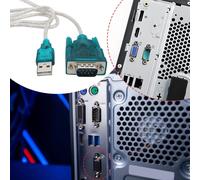 Senior-2 Lot Câbles De Connexion Usb Vers Rs232 Db9 9 Broches Pour Convertisseur De Port Série Câble De Conversion De Port Com Avec Puce Ch-340 Compatible Avec Windows 7 8 10[L1420]