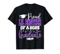 Senior 2025 fier Lil-Brother d'une classe de diplômé 2025 T-Shirt
