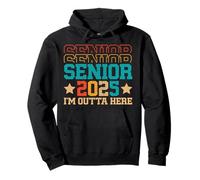 Senior 2025 Je m'en Vais d'ici Sweat à Capuche