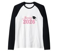 Senior 2026 Design Typographie Kiss and Cap Manche Raglan