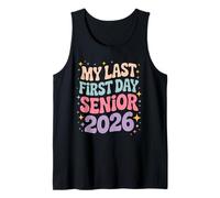 Senior 2026 Mon dernier Jour d'école Groovy Débardeur