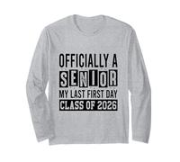 Senior 2026 Mon dernier Premier Jour Manche Longue