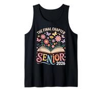 Senior 2026 The Final Chapter Flower Graduation Femmes Hommes Débardeur