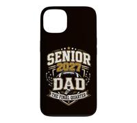 Senior 2027 Dad Football The Final Quarter Proud Parent Coque pour iPhone 13