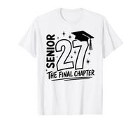 Senior 2027 Le dernier chapitre T-Shirt Graphique avec Valeur