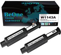 Senior-2X 143A W1143A Cartouches De Toner Compatibles Pour Imprimante Neverstop Laser Mfp 1202Nw 1201N 1001Nw (2X Noir)[L1744]