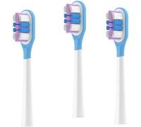 Senior-3 Pack Rechange Têtes De À Dents Compatibles Avec À Dents Électrique Sonique Laifen Wave Lftb01-P Lftb01-A Lftb01-S ¿ Violet/Bleu[L991]