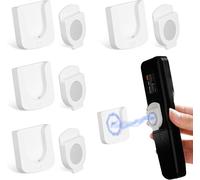 Senior-4 Pairs Of Wall Remote Control Brackets, Door Remote Control, Door Remote Control, Tv Remote Control Holder, Magnetic Remote Control Holder For Family, Office, School[L1256]