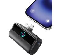 Senior-5500mah 22.5w Batterie Externe Mini, Rapide Chargeur Portable Power Bank, Connecteur Usb-C Pliable Intégré, Compatible Avec Iphone 16/15/14/13 Ipad Airpods[L1047]