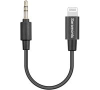 Senior-Adaptateur De Microphone Trs Vers Lightning 3,5 Mm (Certifié Mfi) Pour Appareils Iphone/Ipad/Ios (20 Cm)[L2004]
