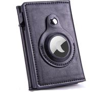 Senior-Airtag Portefeuille Homme - Portefeuille Slim Homme Avec Protection Rfid, A-Noir, Moderne[L1177]
