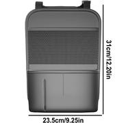 Senior-Back Seat Bag, Tissue Box Seatback Car Organizers And Storage, Large Capacity Travel Tidy Pouch, Pocket For Tablets, Sunglasses, And Car Accessories, Rear Seat Organizer[L1871]