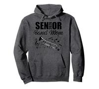 Senior Band Mom 2026 Marching Band Class of 2026 Trompette Sweat à Capuche