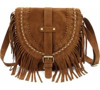 Senior-Bolso Con Borlas Esmeriladas, Bolso De Sillín Retro Para Mujer, Bolso De Hombro Tipo Bandolera A La Moda, Bolsos De Mensajero Para Mujer[L604]