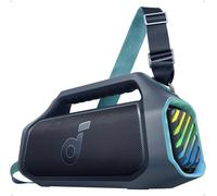 Senior-Boom 2 Plus Enceinte Bluetooth Puissante, 140W, 2+2 Canaux Stéréo, Bassup 2.0,Charge Rapide 30W, 20H, Ipx7, Lumières Rgb, Usb-C, Pour L'Extérieur, Le Camping, La Plage Et Le Jardin[L467]