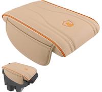 Senior-Car Center Console Pad, Car Armrest Cushion, Leather Armrest Pad, Auto Armrest Cover, Vehicle Console Pad, Car Seat Box Elbow Pillow, Suv Armrest Protector, Truck Armrest Pad, Center Conso[L240